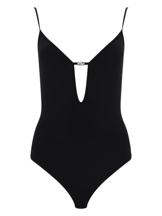 26SS 디젤 원피스 수영복 A15225 0IKBN9XX BLACK