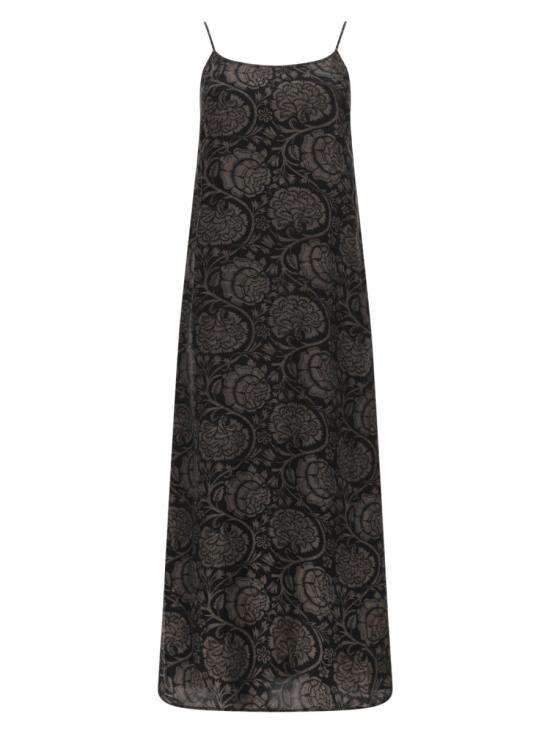 26SS 우마 왕 롱 원피스 UP5018 UW092 BLACK