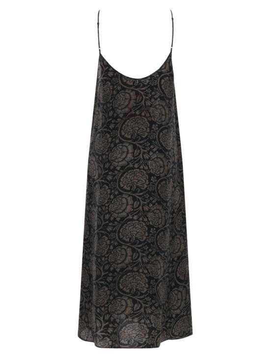26FW 우마 왕 롱 원피스 UP5018 UW092 BLACK - UMA WANG