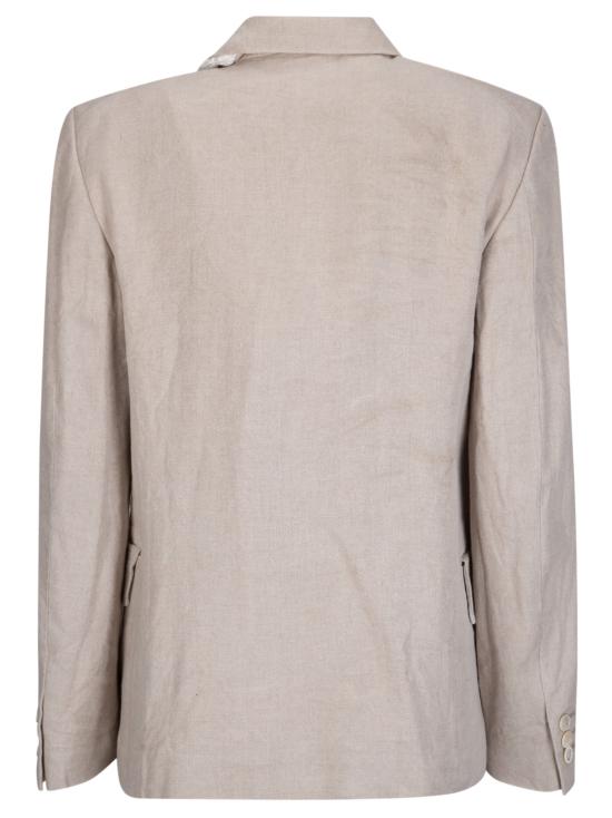 26SS 꼼데가르송 수트 자켓 GQJ024S26 1 ECRU X OFF WH - COMME DES GARCONS