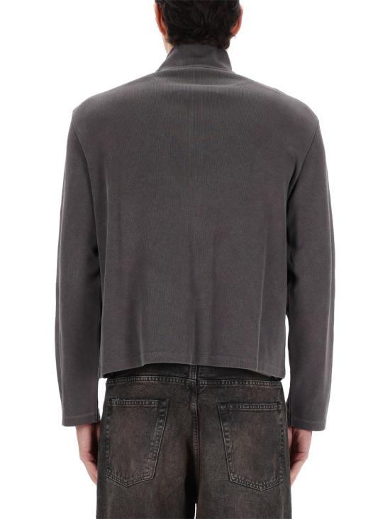 26SS 아워레가시 슈렁큰 집 원 그래파이트 애슬레틱 립 M2266SWG WORNGRAPHITEATHLETICRIB GREY - OUR LEGACY