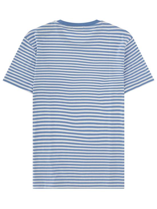 26SS 폴로 랄프로렌 반팔 티셔츠 710956828 007BRISTOLBLUE WHITE - POLO RALPH LAUREN