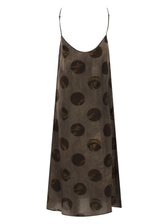 26SS 우마 왕 미디 원피스 UP5017 UW086 BROWN - UMA WANG