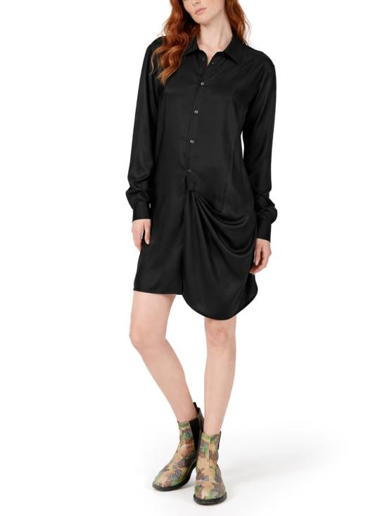 26SS JW앤더슨 미디 원피스 DR0512 PG1934999 BLACK - JW ANDERSON