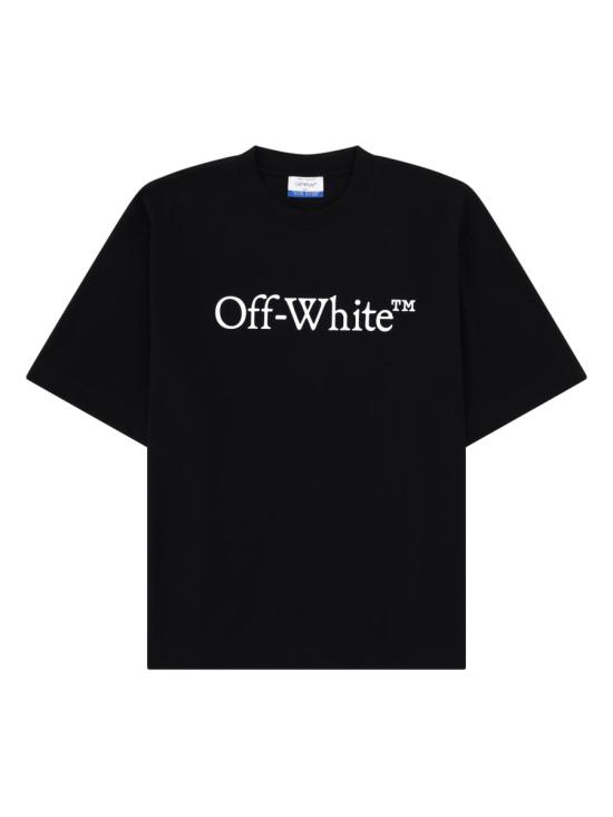 26SS 오프화이트 반팔 티셔츠 OMAA120 C99JER0081001 BLACK