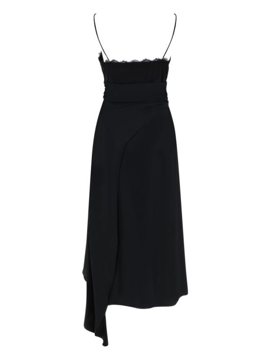 26SS 모스키노 미디 원피스 04190545 0555 BLACK - MOSCHINO