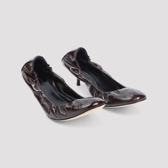 26SS 피비 파일로 힐/펌프스 DS42 LT0006 231OXS OXBLOOD SILVER - PHOEBE PHILO