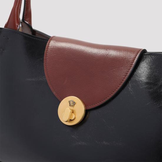 26SS 베르사체 숄더백 1023456 1A17428 2B0AJ BLACK ROSEWOOD - VERSACE