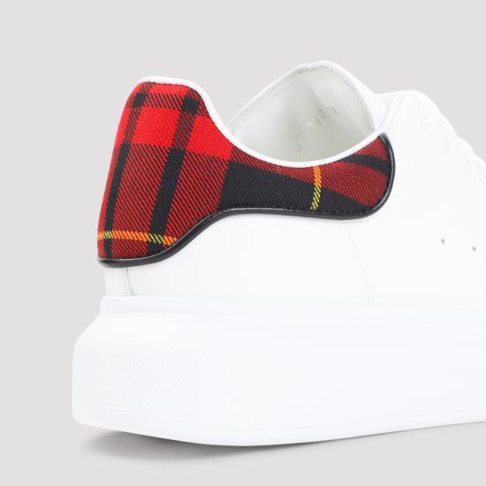 26SS 알렉산더 맥퀸 오버사이즈드 스니커즈 553770 WIAJQ 9202 WHITE MULTI RED - ALEXANDER MCQUEEN