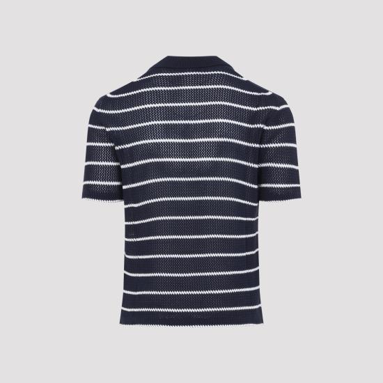 26SS 랄프로렌 퍼플라벨 폴로 티셔츠 790P10975001 CLASSIC CHAIRMAN NAVY - RALPH LAUREN PURPLE LABEL