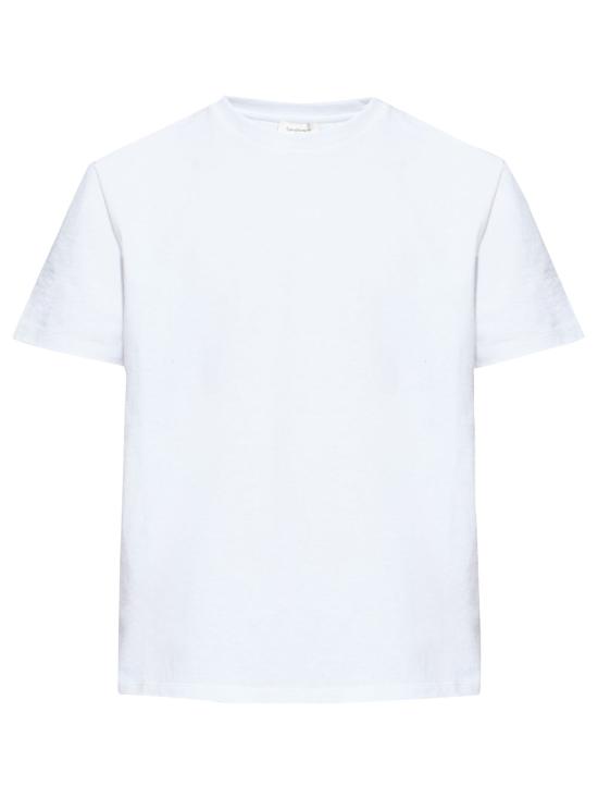 26SS 생로랑 반팔 티셔츠 861693 Y38AK 9538 BIANCOSPINO