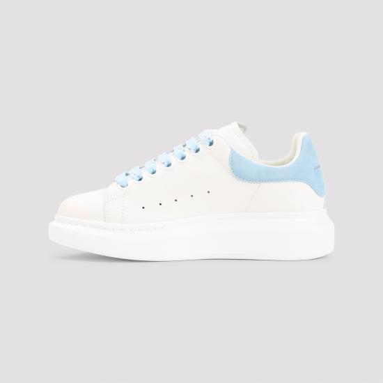 26SS 알렉산더 맥퀸 오버사이즈드 스니커즈 553770 WIAIH 9412 WHITE POWDER BLUE - ALEXANDER MCQUEEN