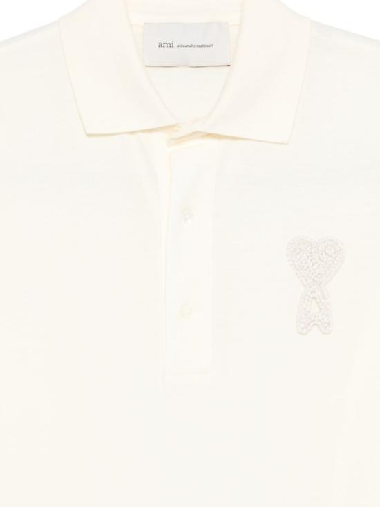 26SS 아미 폴로 티셔츠 UPL428D JE0221136 Beige - AMI