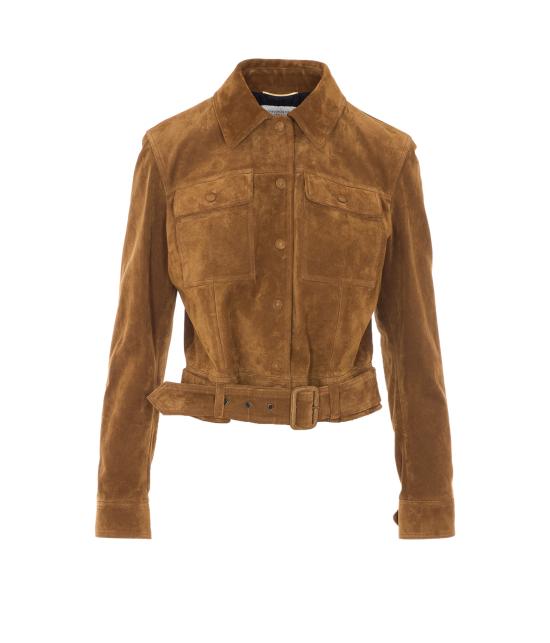 26SS 생로랑 수트 자켓 860867 YC2AY2104 Brown