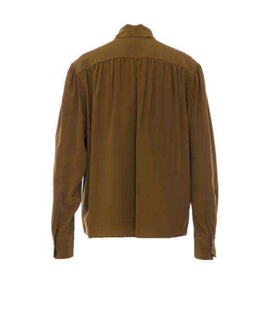 26SS 생로랑 셔츠 861926 Y100W3304 Green - SAINT LAURENT