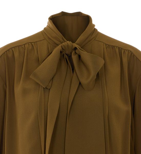 26SS 생로랑 셔츠 861926 Y100W3304 Green - SAINT LAURENT