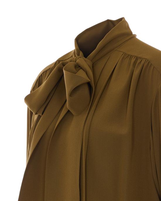 26SS 생로랑 셔츠 861926 Y100W3304 Green - SAINT LAURENT