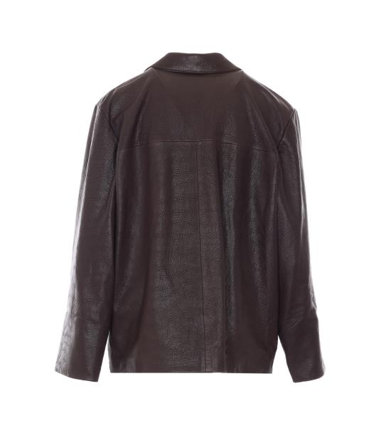 26SS 생로랑 수트 자켓 860703 YCNF22509 Brown - SAINT LAURENT