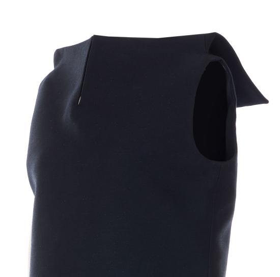 26SS 발렌시아가 미디 원피스 872522 TUQ031000 Black - BALENCIAGA