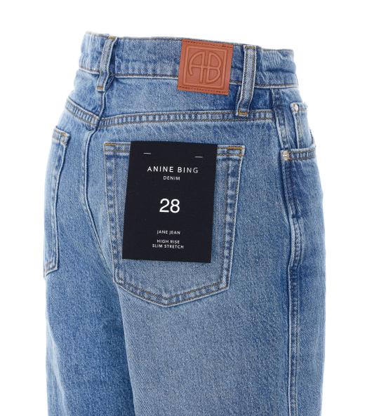 26SS 애니빙 데님 팬츠 A0611957 WHD39WASHED BLUE Blue - ANINE BING