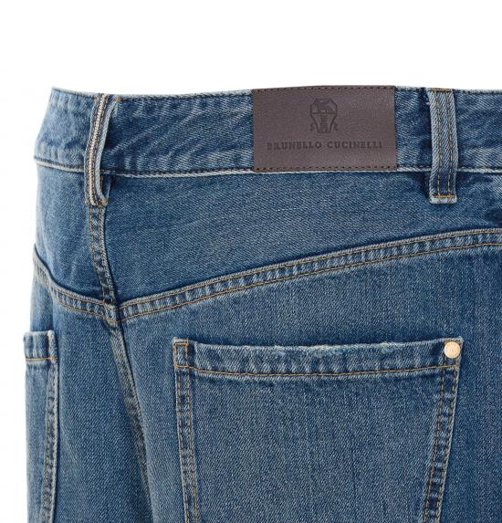 26SS 브루넬로 쿠치넬리 데님 팬츠 MA095P4045 C9039 Blue - BRUNELLO CUCINELLI