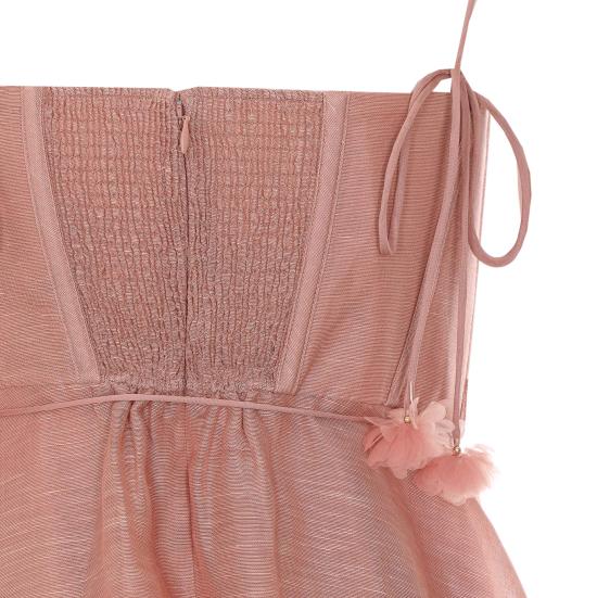 26SS 짐머만 미디 원피스 7568DS261 PEO Pink - ZIMMERMANN