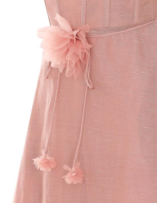 26SS 짐머만 미디 원피스 7568DS261 PEO Pink - ZIMMERMANN