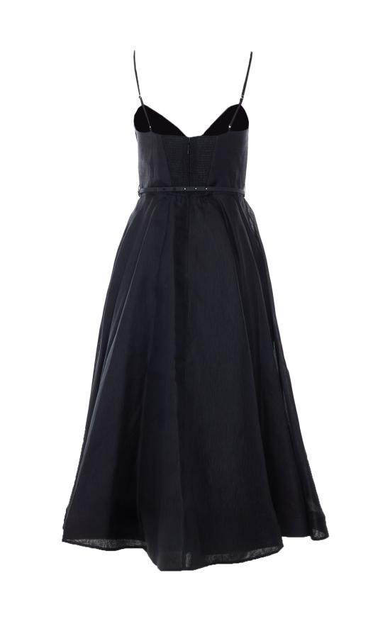 26SS 짐머만 미디 원피스 7477DS261 BLK Black - ZIMMERMANN