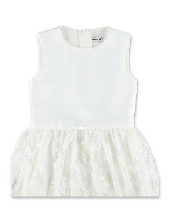 26SS [키즈] 셀프 포트레이트 원피스 RS26 726S C Bianco - SELF PORTRAIT