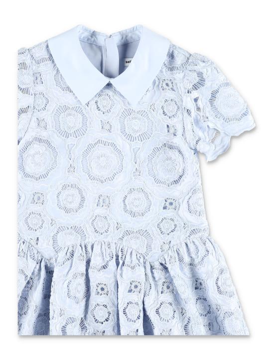 26SS [키즈] 셀프 포트레이트 원피스 RS26 718M BL Blu - SELF PORTRAIT