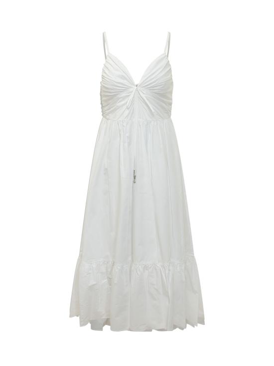 26SS 마이클 코어스 롱 원피스 MS683DHKLZ 100 WHITE