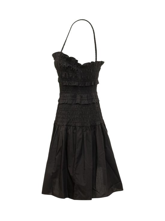 26SS 마이클 코어스 숏 원피스 MS6839HKLZ 001 BLACK - MICHAEL KORS