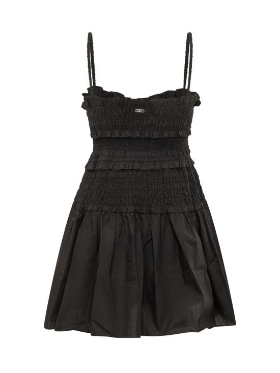 26SS 마이클 코어스 숏 원피스 MS6839HKLZ 001 BLACK - MICHAEL KORS