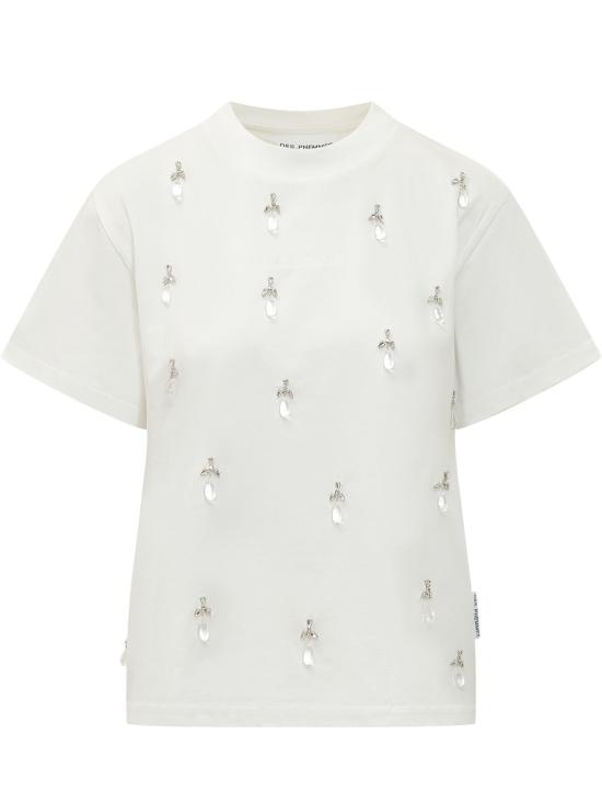 26SS 데 펨메스 반팔 티셔츠 D102JD D0101 OFF WHITE