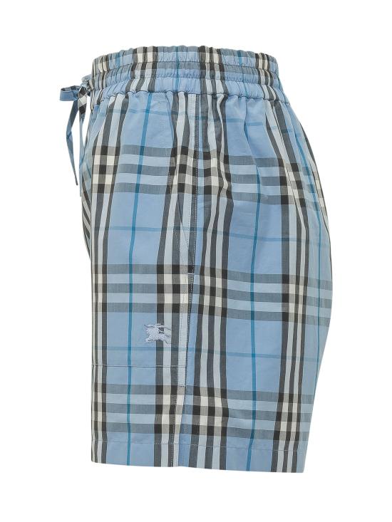 26SS 버버리 숏팬츠 8126539 C4258 CORNFLOWER BLU IP CHK - BURBERRY