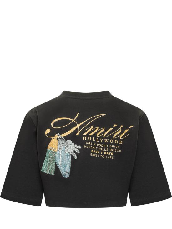 26SS 아미리 반팔 티셔츠 AWTOJR1053 001 BLACK - AMIRI