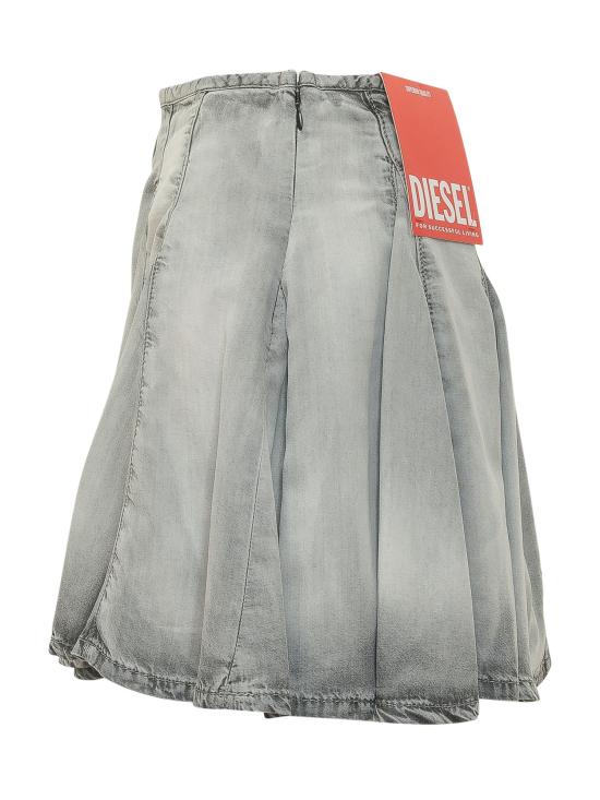 26SS 디젤 데님 스커트 A23863068WG 02 GRIGIO CHIARO - DIESEL