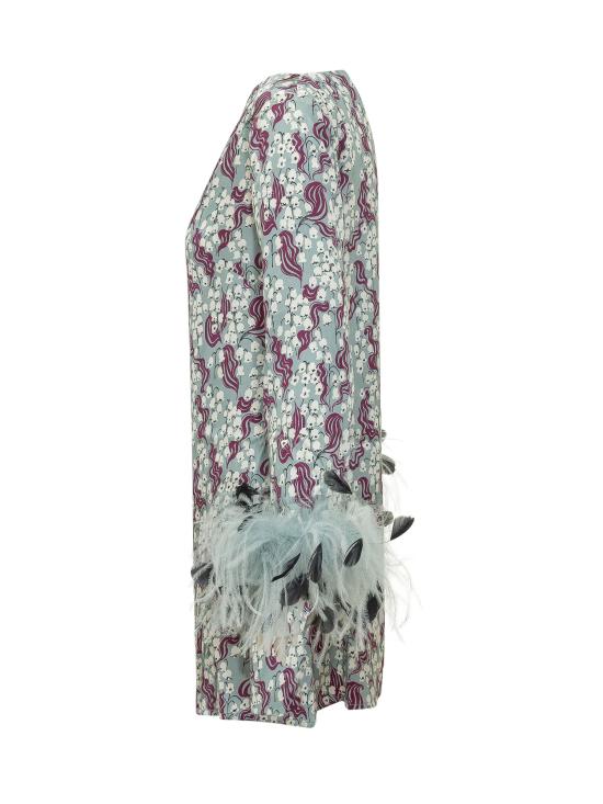 26SS 데 펨메스 숏 원피스 D539IP D6570 CLOUD PLUM - DES PHEMMES