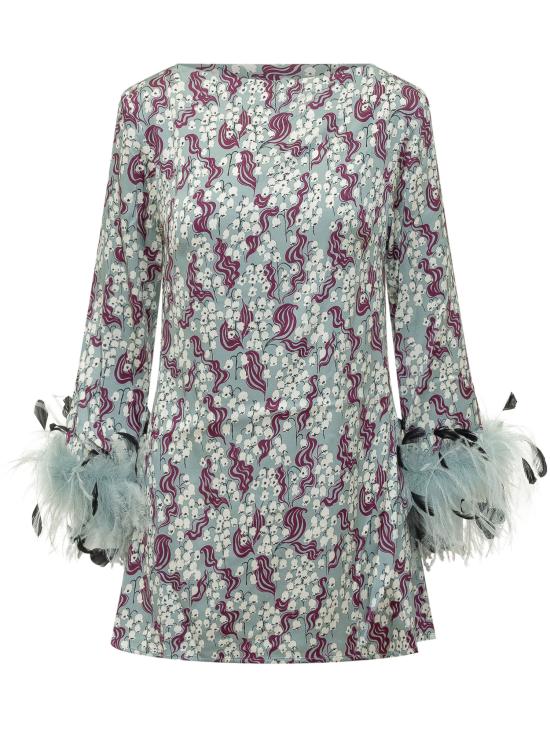 26SS 데 펨메스 숏 원피스 D539IP D6570 CLOUD PLUM