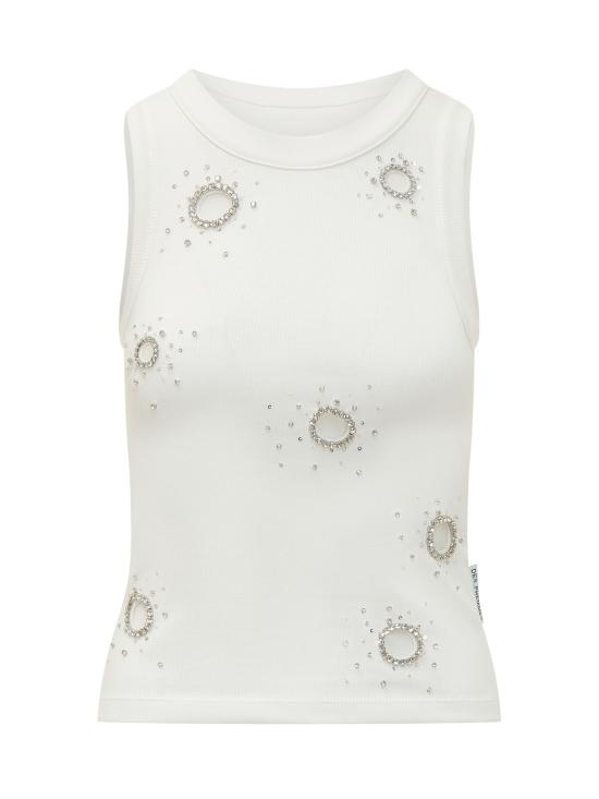 26SS 데 펨메스 반팔 티셔츠 D101JH D0101 OFF WHITE