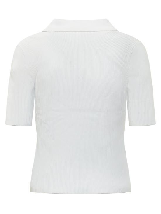 26SS 마이클 코어스 폴로 티셔츠 MS661FZ5ZV 100 WHITE - MICHAEL KORS