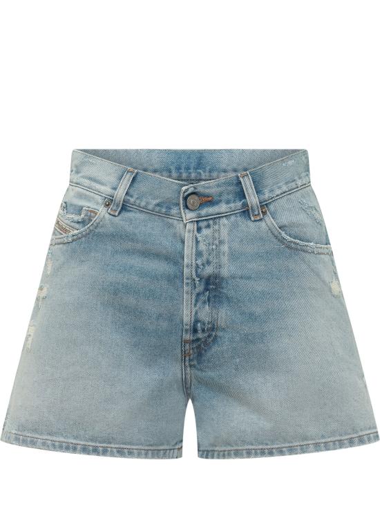 26SS 디젤 숏팬츠 A22266007DM 01 DENIM