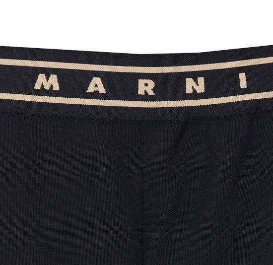 26SS 마르니 스트레이트 팬츠 PAMA0633U0 UTW83900N99 Black - MARNI