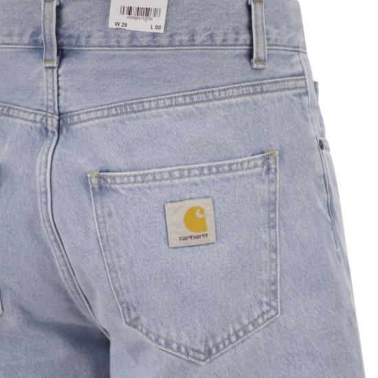  칼하트 숏팬츠 I034869 LIGHT DENIM - CARHARTT