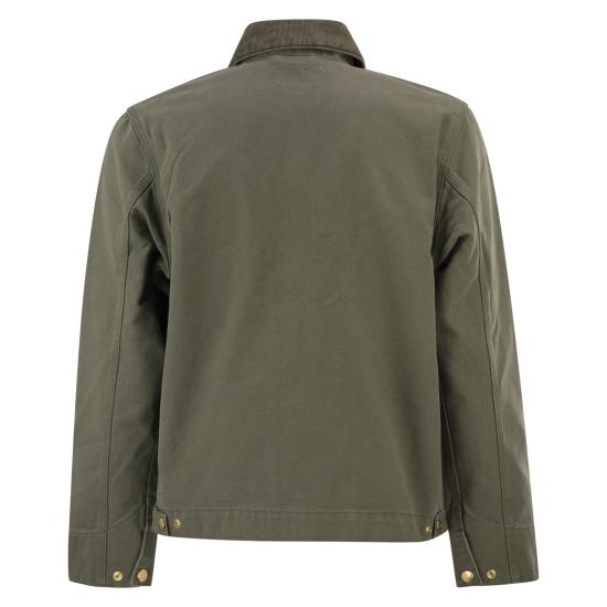 26SS 칼하트 언라인드 디어본 스톤 캔버스 디트로이트 자켓 I034819 OLIVE - CARHARTT