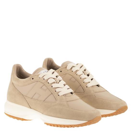 26SS 호간 드레스 슈즈 HXW7130GC60UHC BEIGE - HOGAN