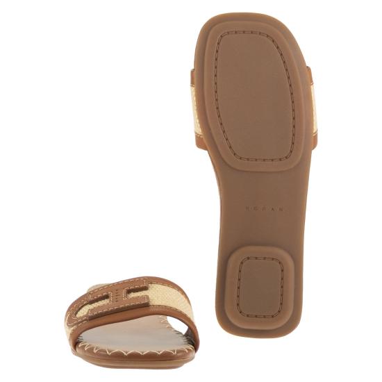 26SS 호간 뮬/슬리퍼 HXW6850GC40V3L LEATHER - HOGAN