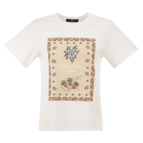 26SS 위켄드막스마라 폴로 티셔츠 2615971032600 WHITE