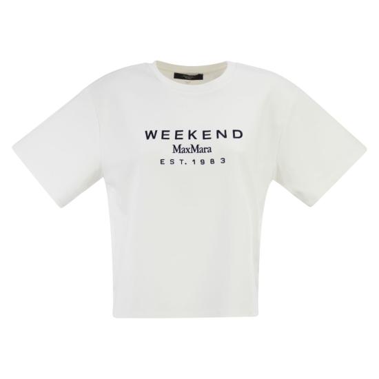 26SS 위켄드막스마라 폴로 티셔츠 2615941112600 WHITE