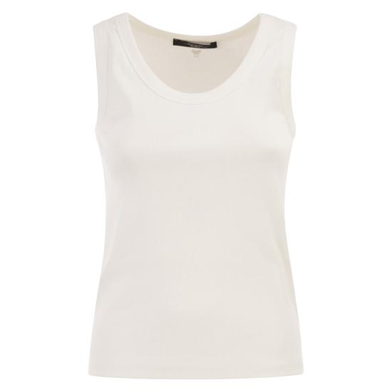 26SS 위켄드막스마라 민소매 티셔츠 2615941012600 WHITE